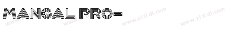 mangal pro字体转换